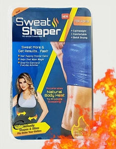 Sweat Shaper حزام التخسيس للبطن وفقدان الوزن