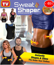 Charger l&#39;image dans la galerie, Sweat Shaper حزام التخسيس للبطن وفقدان الوزن