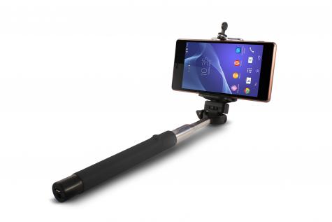 WIRELESS SELFIE MONOPOD BLUETOOTH 4.0 BLACK (NOIR)