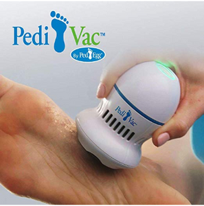 Éliminateur de calus Pedi Vac avec aspirateur intégré